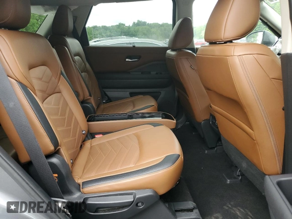 2023 Nissan Pathfinder Platinum with VIN 5N1DR3DK6PC228996, listed as a Copart auction lot 63266985 with 24,356 mi miles and Salvage title. Bid and sale history available at DreamBid. Image 11.