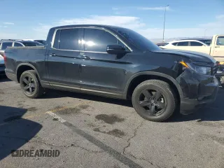 2023 Honda Ridgeline Black Edition with VIN 5FPYK3F81PB012950, listed as a Copart auction lot 48932835 with 26,269 mi miles and Salvage title. Bid and sale history available at DreamBid. Image 4.