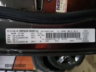 2015 Dodge Journey Crossroad z VIN 3C4PDDGGXFT519212, wystawiony jako Copart lot #46250663 z przebiegiem 128 417 mil mil oraz Szkoda całkowita • Salvage title. Historia ofert i sprzedaży dostępna na DreamBid. Obrazek 14.