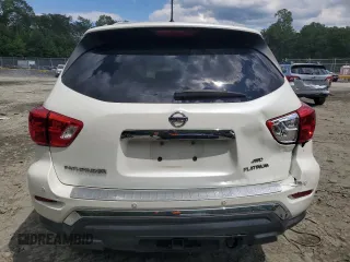 2018 Nissan Pathfinder SV with VIN 5N1DR2MM6JC646848, listed as a Copart auction lot 57461455 with 107,947 mi miles and Salvage title. Bid and sale history available at DreamBid. Image 6.