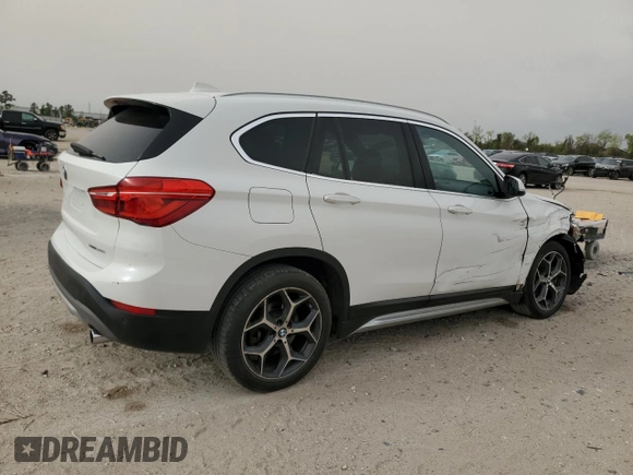 2019 BMW X1 sDrive28i with VIN WBXHU7C57K3H44192, listed as a Copart auction lot 49882335 with 79,350 mi miles and Salvage Title. Bid and sale history available at carsss.com. Image 3.