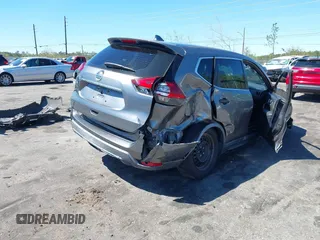 2017 Nissan Rogue S with VIN KNMAT2MT3HP599832, listed as a IAAI auction lot 41813270 with 97,137 mi miles. Bid and sale history available at carsss.com. Image 4.
