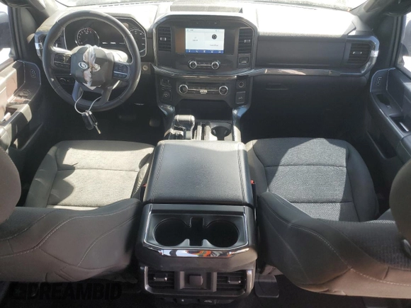 2022 Ford F-150 XL with VIN 1FTEW1EP2NKD74606, listed as a Copart auction lot 49573965 with 63,117 mi miles and Salvage Title. Bid and sale history available at carsss.com. Image 8.