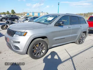 2020 Jeep Grand Cherokee Overland with VIN 1C4RJFCG8LC158475, listed as a IAAI auction lot 40665109 with 77,233 mi miles. Bid and sale history available at carsss.com. Image 17.