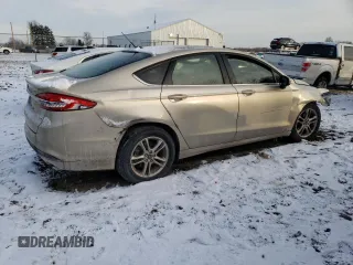 2018 Ford Fusion SE with VIN 3FA6P0H78JR270477, listed as a Copart auction lot 84851074 with 266,405 mi miles and Salvage Title. Bid and sale history available at carsss.com. Image 3.