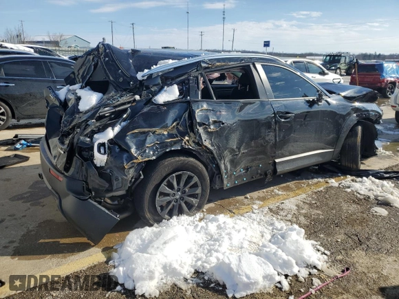 2024 Mazda CX-50 S Premium with VIN 7MMVABDMXRN195875, listed as a Copart auction lot 88483835 with Not provided miles and Salvage title. Bid and sale history available at DreamBid. Image 3.