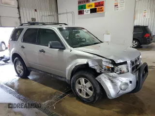 2012 Ford Escape XLT with VIN 1FMCU9D75CKC35544, listed as a Copart auction lot 65014435 with 135,740 mi miles and Salvage title. Bid and sale history available at DreamBid. Image 4.