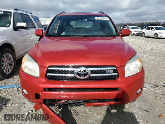 2008 Toyota RAV4 Ltd with VIN JTMZK31V386013783, listed as a Copart auction lot 43064825 with 156,451 mi miles and Salvage Title. Bid and sale history available at carsss.com. Image 5.