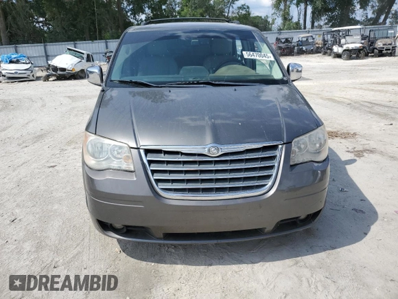 2010 Chrysler Town & Country Touring Plus with VIN 2A4RR8DX8AR382153, listed as a Copart auction lot 56470045 with 272,459 mi miles and Salvage Title. Bid and sale history available at DreamBid. Image 5.