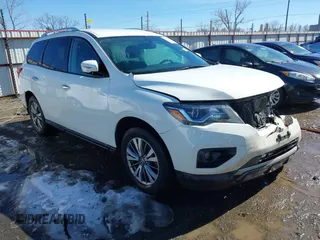 2018 Nissan Pathfinder S with VIN 5N1DR2MM7JC643330, listed as a IAAI auction lot 41608043 with 136,490 mi miles and . Bid and sale history available at DreamBid. Image 1.