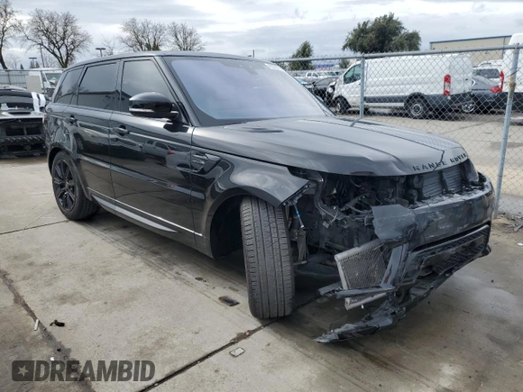 2018 Land Rover Range Rover Sport HSE Dynamic with VIN SALWV2SV7JA800525, listed as a Copart auction lot 45328045 with 48,497 mi miles and Salvage Title. Bid and sale history available at carsss.com. Image 4.