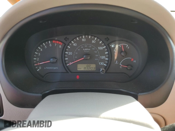 2005 Hyundai Accent GLS with VIN KMHCG45C55U593854, listed as a Copart auction lot 72237914 with 83,203 mi miles and Clean Title. Bid and sale history available at carsss.com. Image 9.
