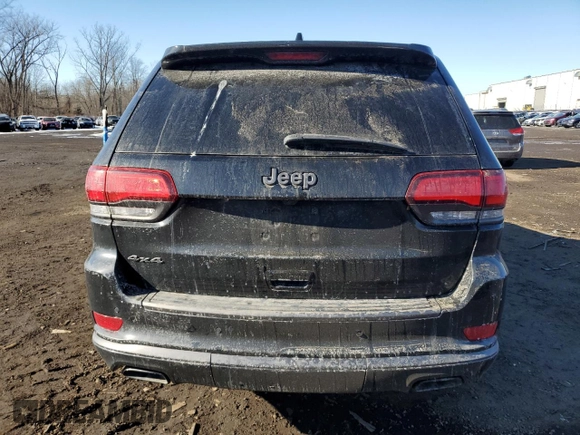 2018 Jeep Grand Cherokee High Altitude with VIN 1C4RJFCG3JC488022, listed as a Copart auction lot 87700385 with 94,390 mi miles and Salvage title. Bid and sale history available at DreamBid. Image 6.
