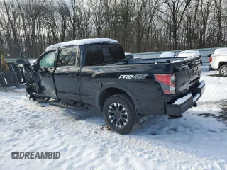 2024 Nissan Titan XD PRO-4X with VIN 1N6AA1FB1RN112626, listed as a Copart auction lot 81987324 with 0 mi miles and Salvage Title. Bid and sale history available at carsss.com. Image 2.