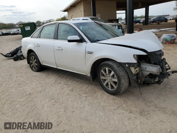 2008 Ford Taurus SEL with VIN 1FAHP24W78G175010, listed as a Copart auction lot 67519294 with 0 mi miles and Salvage Title. Bid and sale history available at carsss.com. Image 4.