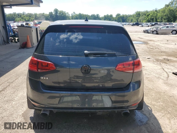 2015 Volkswagen Golf GTI Autobahn with VIN 3VW4T7AU4FM087553, listed as a Copart auction lot 58760824 with 84,837 mi miles and Salvage Title. Bid and sale history available at carsss.com. Image 6.