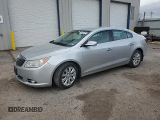 2013 Buick LaCrosse Leather с VIN 1G4GC5ER9DF256470, выставлен на аукционе Copart как лот 60673175 с пробегом 93 045 миль миль и На запчасти • Non repairable. История ставок и продаж доступна на DreamBid. Изображение 1.