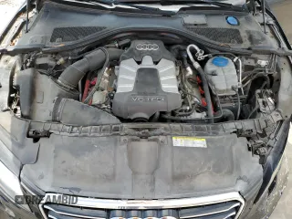 2013 Audi A7 3.0 Prestige with VIN WAU3GAFC2DN077569, listed as a Copart auction lot 53338014 with 122,040 mi miles and Salvage Title. Bid and sale history available at carsss.com. Image 12.