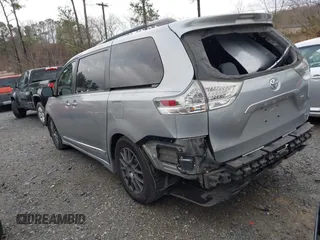 2016 Toyota Sienna SE with VIN 5TDXK3DC4GS727356, listed as a IAAI auction lot 41716236 with 225,140 mi miles and . Bid and sale history available at DreamBid. Image 3.