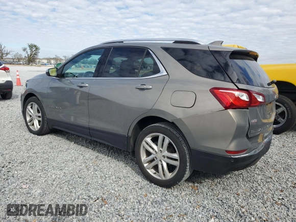 2019 Chevrolet Equinox Premier with VIN 3GNAXYEX2KS524211, listed as a Copart auction lot 88952845 with 58,531 mi miles and Salvage Title. Bid and sale history available at carsss.com. Image 2.