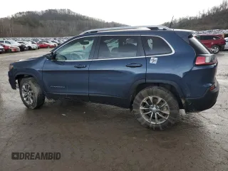 2019 Jeep Cherokee Latitude Plus with VIN 1C4PJMLB9KD442027, listed as a Copart auction lot 45796005 with 85,860 mi miles and Salvage Title. Bid and sale history available at DreamBid. Image 2.