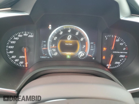 2016 Chevrolet Corvette Z51 2LT с VIN 1G1YK2D78G5101728, выставлен на аукционе Copart как лот 86024254 с пробегом 106 027 миль миль и Списание • Salvage title. История ставок и продаж доступна на DreamBid. Изображение 9.