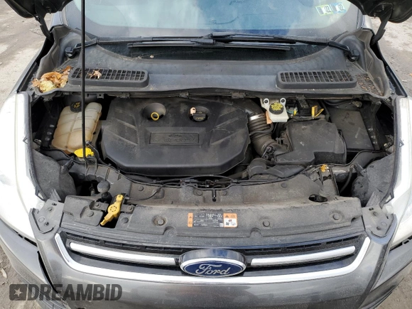 2015 Ford Escape Titanium with VIN 1FMCU9J97FUC41344, listed as a Copart auction lot 47226155 with 157,728 mi miles and Salvage Title. Bid and sale history available at carsss.com. Image 12.