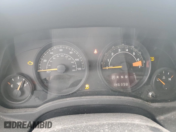 2016 Jeep Compass 75th Anniversary with VIN 1C4NJCBB2GD700382, listed as a Copart auction lot 50888455 with 146,398 mi miles and Salvage Title. Bid and sale history available at DreamBid. Image 9.