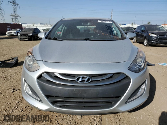 2013 Hyundai Elantra GT with VIN KMHD35LE4DU117801, listed as a Copart auction lot 74888134 with 97,453 mi miles and Salvage Title. Bid and sale history available at carsss.com. Image 5.