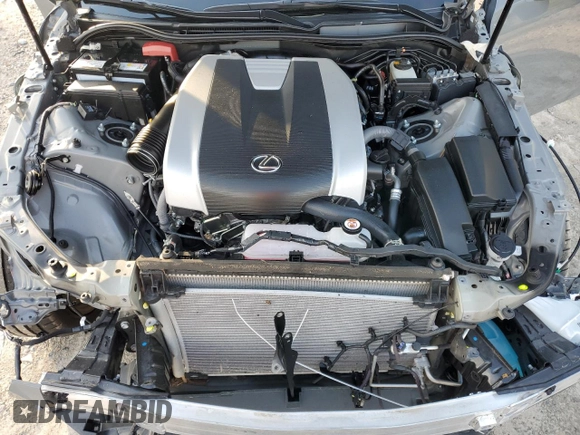 2023 Lexus IS with VIN JTHBZ1B25P5070401, listed as a Copart auction lot 45193095 with 16,017 mi miles and Salvage Title. Bid and sale history available at carsss.com. Image 11.