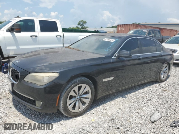 2012 BMW 7 Series 740Li with VIN WBAKB4C55CC577012, listed as a Copart auction lot 62151725 with 111,320 mi miles and Salvage title. Bid and sale history available at DreamBid. Image 1.