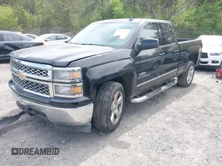 2014 Chevrolet Silverado 1500 LT with VIN 1GCRCREH3EZ138815, listed as a IAAI auction lot 41883354 with 214,630 mi miles. Bid and sale history available at carsss.com. Image 17.