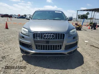 2011 Audi Q7 S line with VIN WA1DGAFE7BD007510, listed as a Copart auction lot 57494655 with 146,779 mi miles and Salvage title. Bid and sale history available at DreamBid. Image 5.