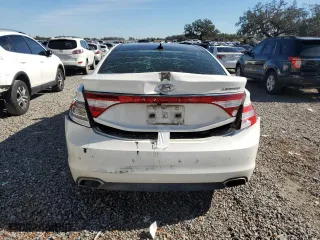 2015 Hyundai Azera Limited with VIN KMHFH4JG8FA453836, listed as a Copart auction lot 87314584 with 121,784 mi miles and Salvage Title. Bid and sale history available at carsss.com. Image 6.