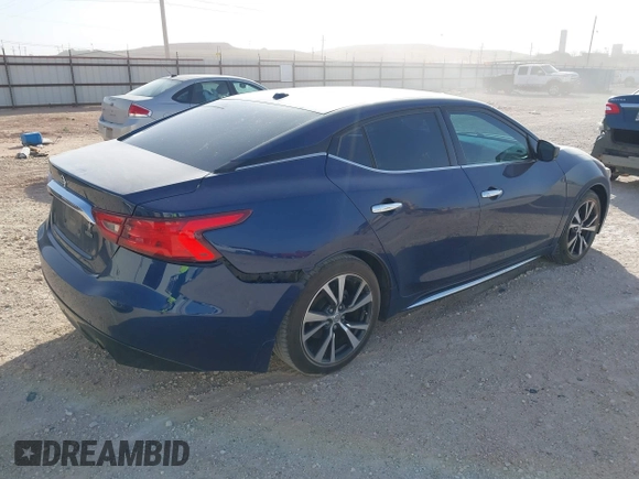 2017 Nissan Maxima SV with VIN 1N4AA6AP2HC412419, listed as a IAAI auction lot 41815179 with 53,249 mi miles and . Bid and sale history available at DreamBid. Image 4.