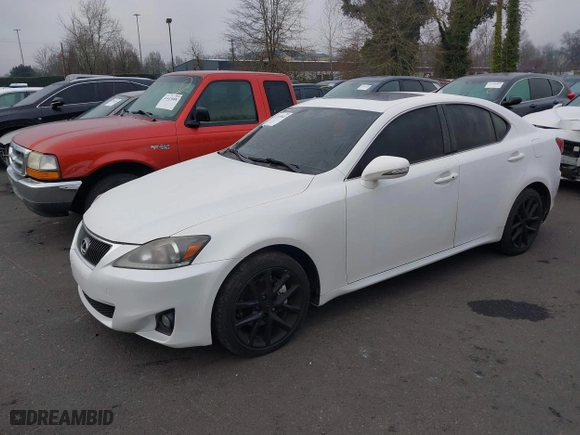 2011 Lexus IS 250 with VIN JTHCF5C2XB5046154, listed as a IAAI auction lot 41445846 with 113,300 mi miles. Bid and sale history available at carsss.com. Image 23.