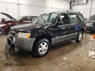 2001 Ford Escape XLS with VIN 1FMYU02121KA65155, listed as a Copart auction lot 42021865 with 0 mi miles and Non Repairable. Bid and sale history available at carsss.com. Image 1.