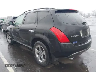 2004 Nissan Murano SL with VIN JN8AZ08TX4W228085, listed as a IAAI auction lot 41965036 with 180,547 mi miles and . Bid and sale history available at DreamBid. Image 3.