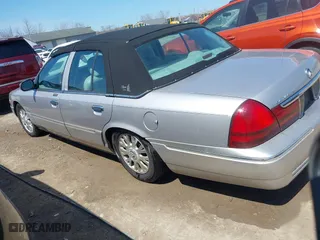 2005 Mercury Grand Marquis LS Premium with VIN 2MEFM75WX5X663507, listed as a IAAI auction lot 42046613 with 85,358 mi miles. Bid and sale history available at carsss.com. Image 14.