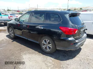 2019 Nissan Pathfinder S with VIN 5N1DR2MNXKC644515, listed as a IAAI auction lot 42412087 with 111,735 mi miles and . Bid and sale history available at DreamBid. Image 3.