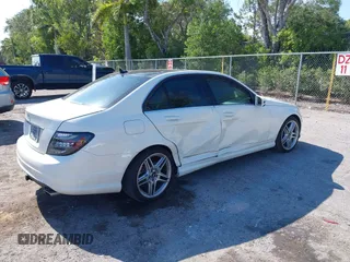 2011 Mercedes-Benz C-Class C 300 Sport with VIN WDDGF5EB3BR152220, listed as a IAAI auction lot 42030611 with 133,702 mi miles. Bid and sale history available at carsss.com. Image 6.