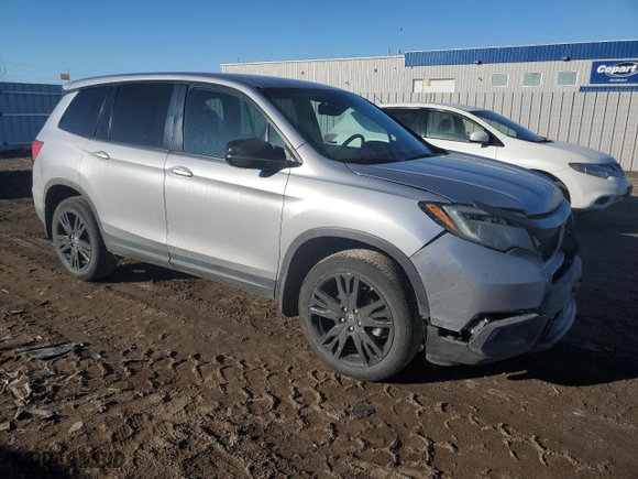 2019 Honda Passport Sport with VIN 5FNYF8H27KB019221, listed as a Copart auction lot 46875585 with 58,356 mi miles and Salvage Title. Bid and sale history available at carsss.com. Image 4.