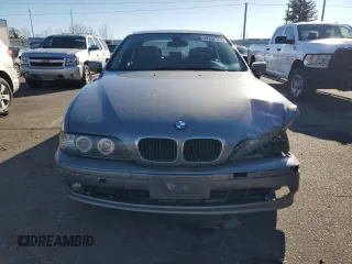 2002 BMW 5 Series 530i with VIN WBADT53402CE93491, listed as a Copart auction lot 42338765 with 0 mi miles and Salvage Title. Bid and sale history available at carsss.com. Image 5.