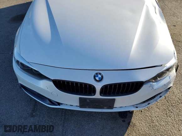 2020 BMW 4 Series 430i xDrive z VIN WBA4J3C0XLBL11548, wystawiony jako Copart lot #80773814 z przebiegiem Nie podano mil oraz Szkoda całkowita • Salvage title. Historia ofert i sprzedaży dostępna na DreamBid. Obrazek 12.