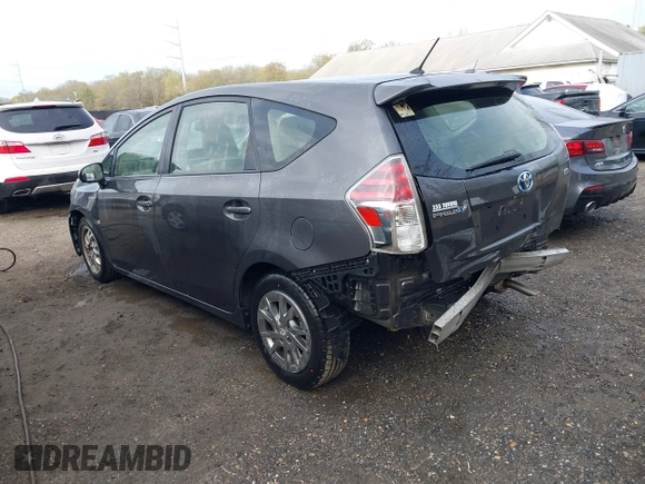 2015 Toyota Prius Two with VIN JTDZN3EU8FJ022093, listed as a IAAI auction lot 41993308 with 114,648 mi miles and . Bid and sale history available at DreamBid. Image 3.