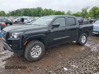 2024 Nissan Frontier SV z VIN 1N6ED1EJ0RN667374, wystawiony jako Copart lot #58184865 z przebiegiem 9546 mil mil oraz Tytuł czysty. Historia ofert i sprzedaży dostępna na DreamBid. Obrazek 1.