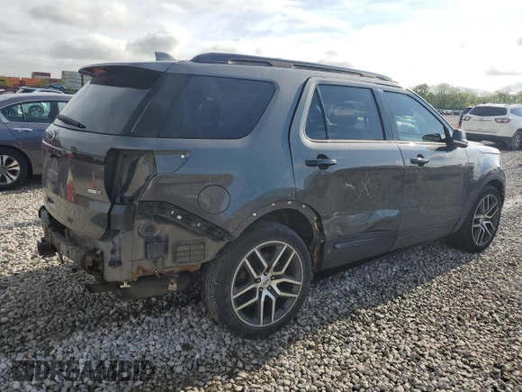 2017 Ford Explorer Sport with VIN 1FM5K8GT5HGB17022, listed as a Copart auction lot 56956435 with 85,560 mi miles and Salvage title. Bid and sale history available at DreamBid. Image 3.