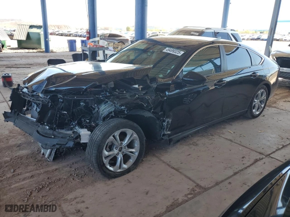 2023 Honda Accord Sedan LX with VIN 1HGCY1F24PA016275, listed as a Copart auction lot 49499325 with 0 mi miles and Salvage Title. Bid and sale history available at carsss.com. Image 1.