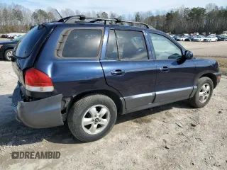 2005 Hyundai Santa Fe GLS with VIN KM8SC13D55U952217, listed as a Copart auction lot 46784205 with 119,714 mi miles and Salvage Title. Bid and sale history available at carsss.com. Image 3.