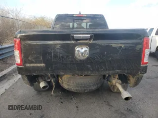 2020 Ram 1500 Big Horn with VIN 1C6RREBT3LN210589, listed as a Copart auction lot 89360805 with 54,807 mi miles and Salvage Title. Bid and sale history available at carsss.com. Image 6.